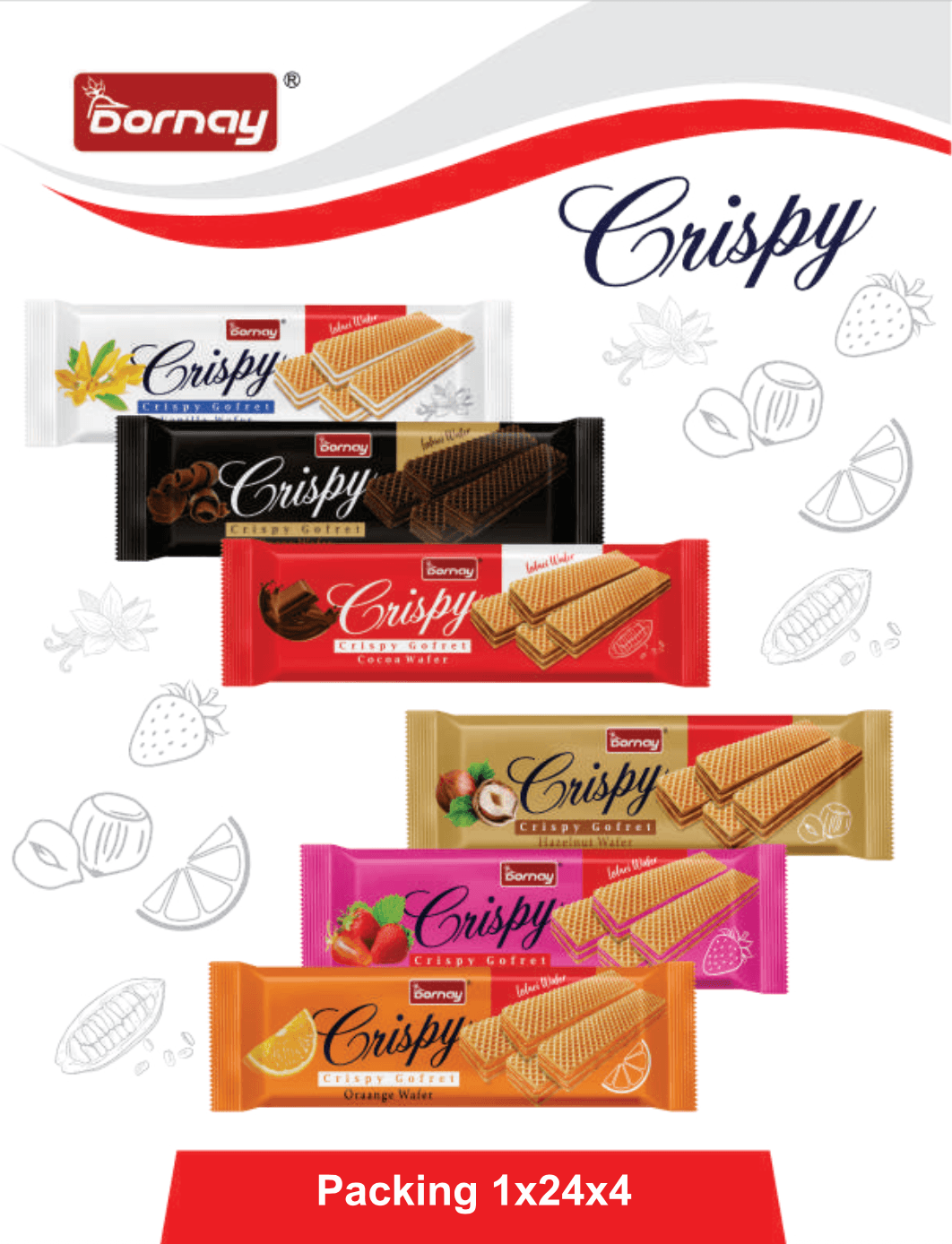 Freshly baked biscuits and cookies assortment