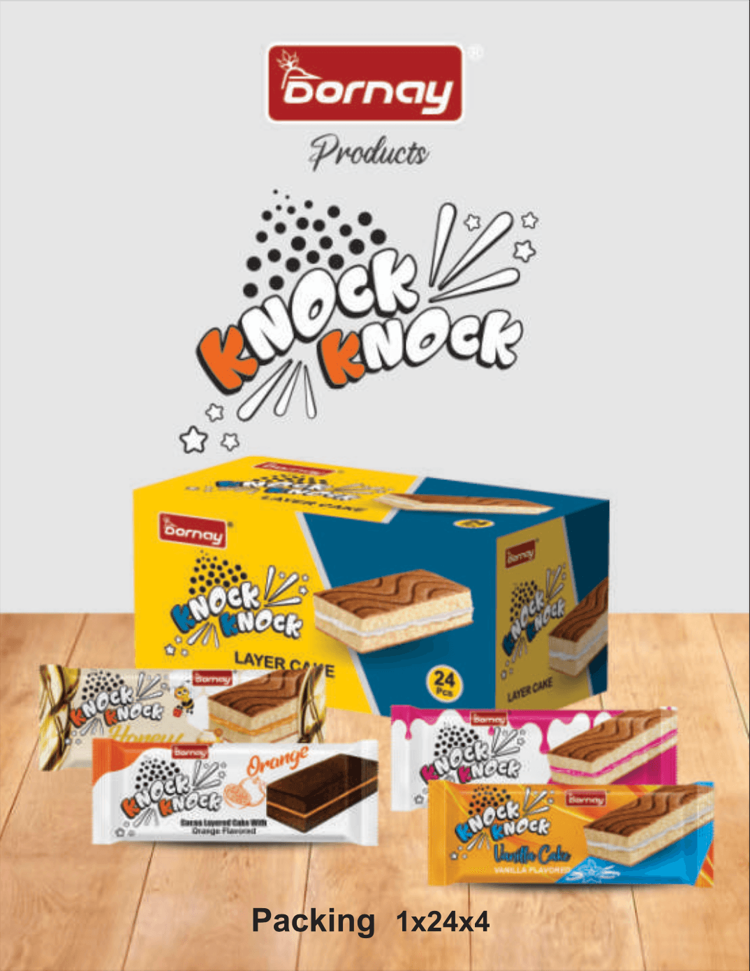 Knock Knock Layer Cake — Open the Door to Sweet Perfection. ✨🍰